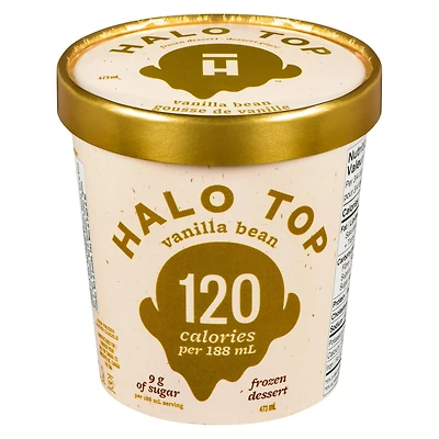 Halo Top Vanilla Bean Frozen Dessert