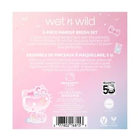 Hello Kitty 5-Piece Makeup Brush Set