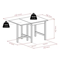 Lynden 5PC table à manger & chaises