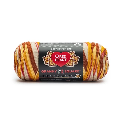 Red Heart® All In One Granny Square™ Fil acrylique peigné n° 4 (moyen) 8.8oz/250g 417 Yards