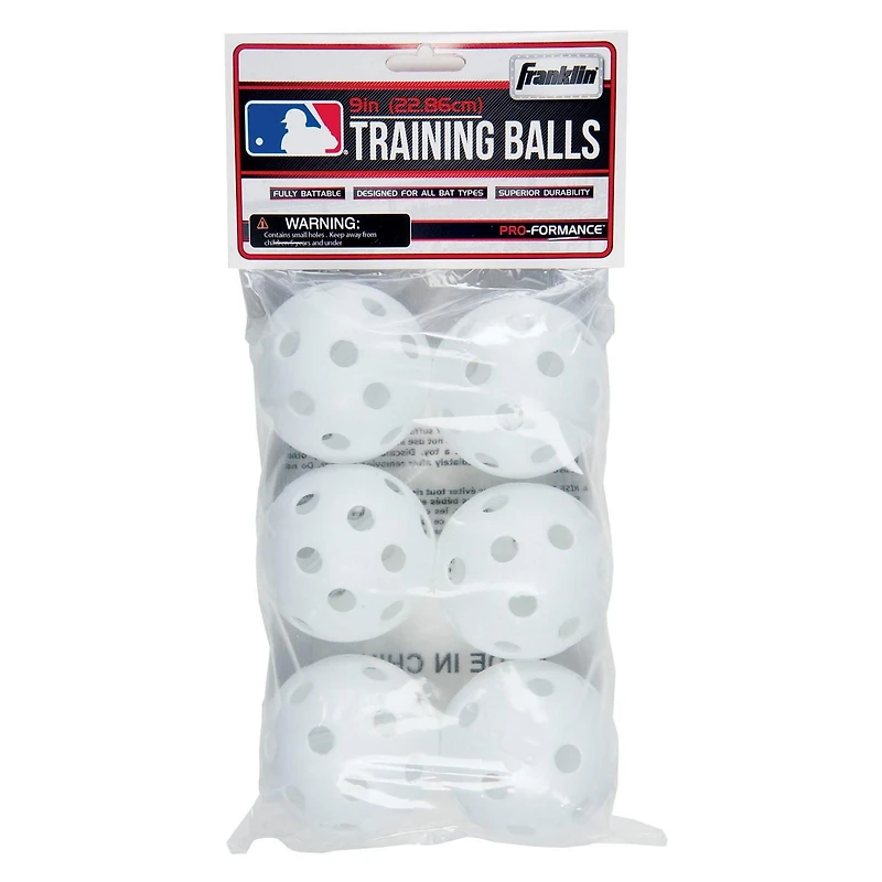 MLB Aero-Strike 6 Pack Baseballs