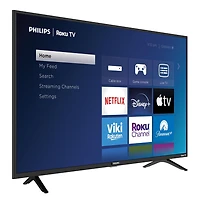 Philips 43" 1080p LED Roku Smart TV 43PFL4775/F6 B, 3 HDMI, 1 USB