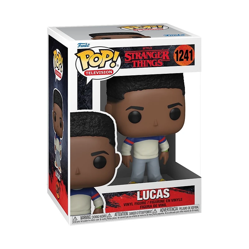 Funko Pop! TV: Stranger Things - Lucas Sinclair Figurine En Vinyle
