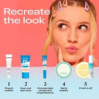 Perfect Fit Cache-cernes ultrahydratant avec 1% acide hyaluronique, niacinamide, caféine et vitamine E