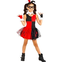 Rubies Harley Quinn Costume for Kids, Girls Medium (Size 8-10)