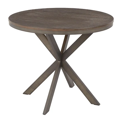X Pedestal Table by LumiSource