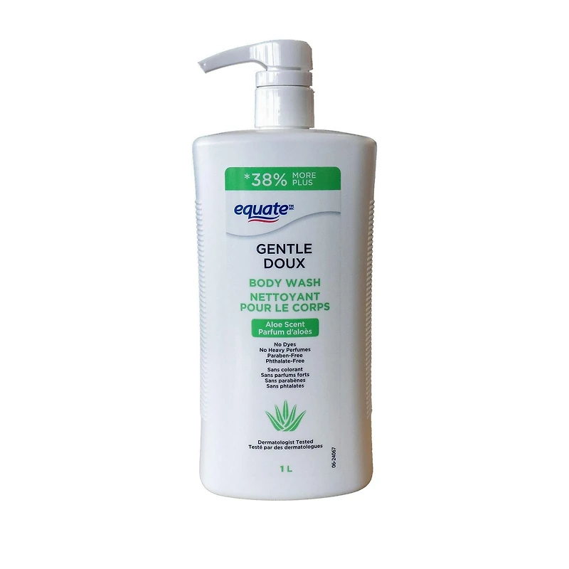 Equate Aloe Vera Body Wash, Aloe Vera Body Wash