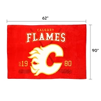 NHL Calgary Flames Jumbo Blanket, 62" x 90"