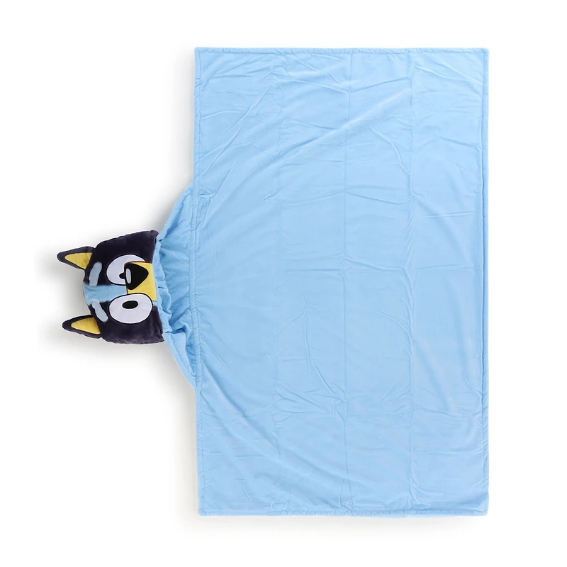 Bluey Couverture à Capuche au Toucher Soie 77 cm x 127 cm