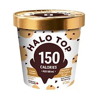 Halo Top Chocolate Chip Cookie Dough Frozen Dessert, 437 mL