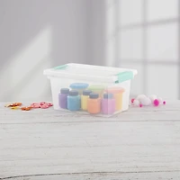 Sterilite Clear Medium Clip Box