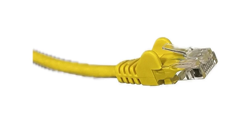 BlueDiamond Câble de raccordement Ethernet Cat6 homologué CSA et UL - 50pi, jaune