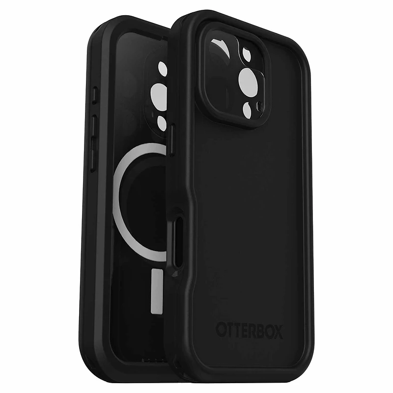 OtterBox Étui Fre MagSafe Waterproof Noir pour iPhone 16 Pro