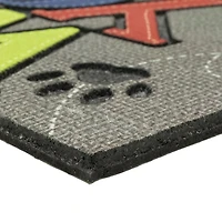Mohawk Home Tapis d’entrée gris Wipe Your Paws, 46 x 76 cm (1 pi 6 po x 2 pi 6 po)