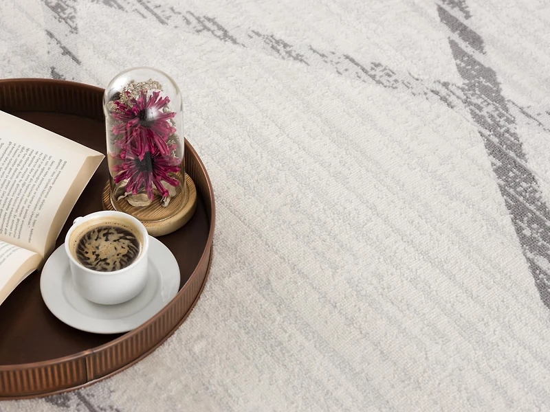 Tapis géométrique moderne de la collection Savannah de Rug Branch