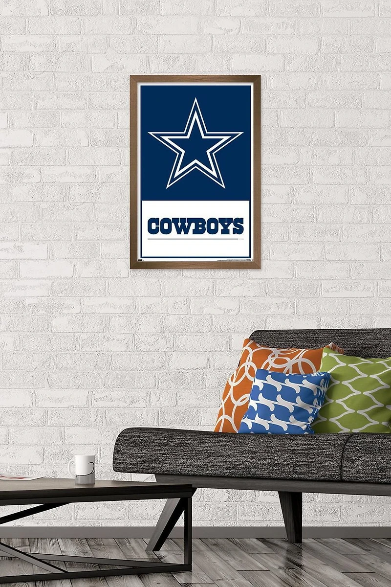 NFL Dallas Cowboys- Logo 21 Wall Poster