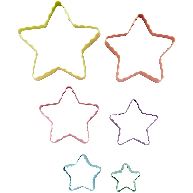 Ensemble de découpoirs doubles Étoiles pour pâte à sucre Wilton
