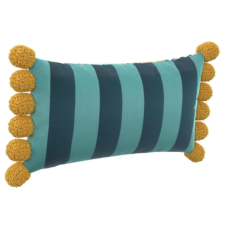 Coussin de banc décoratif pour patio Hello Rêveur HOMETRENDS 50,8 cm x 30,5 cm Hydrofuge, traitement anti-UV