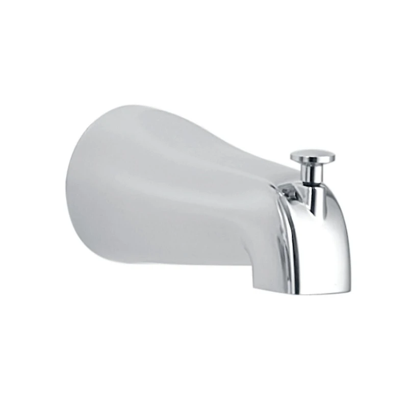 Ensemble INA à pression balancée d'akuaplus® valve connexion PEX 1/2 po avec Douchette et bec de bain 5 1/4 po x 1/2 po raccord lisse fini chrome