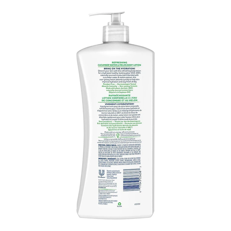 St Ives Cucumber Water & Melon Body Lotion