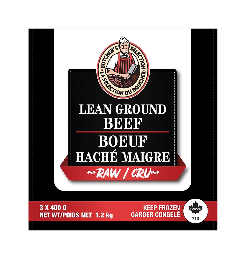 E-BUTCHERS SELECTION BOEUF HACH M_FR Bœuf haché maigre sélection du boucher