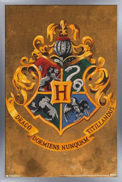 The Wizarding World: Harry Potter - Hogwarts Crest Wall Poster