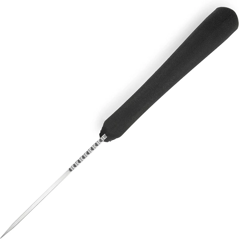 Buck Knives 685 Large BuckLite Max II, grand couteau à lame fixe, lame en acier inoxydable 420HC, manche en caoutchouc Dynaflex, gaine en polyester incluse, noir, garantie à vie 100 % chasse, camping,