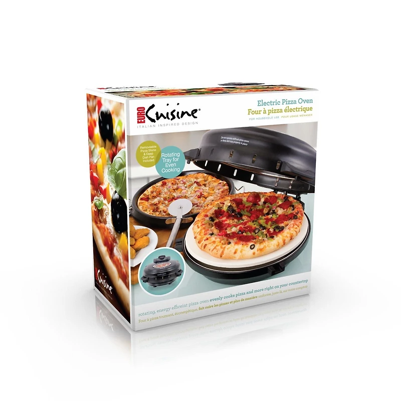 Euro Cuisine, PM600, Electric Pizza Oven