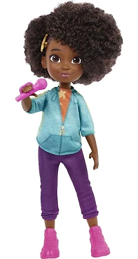 Karma’s World Karma Grant Doll (8.7-in) with Outfit & Mic Accessory
