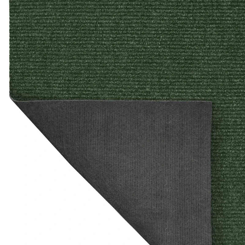 6 ft x 8 ft Green Needlepunch Indoor Outdoor Patio Rug