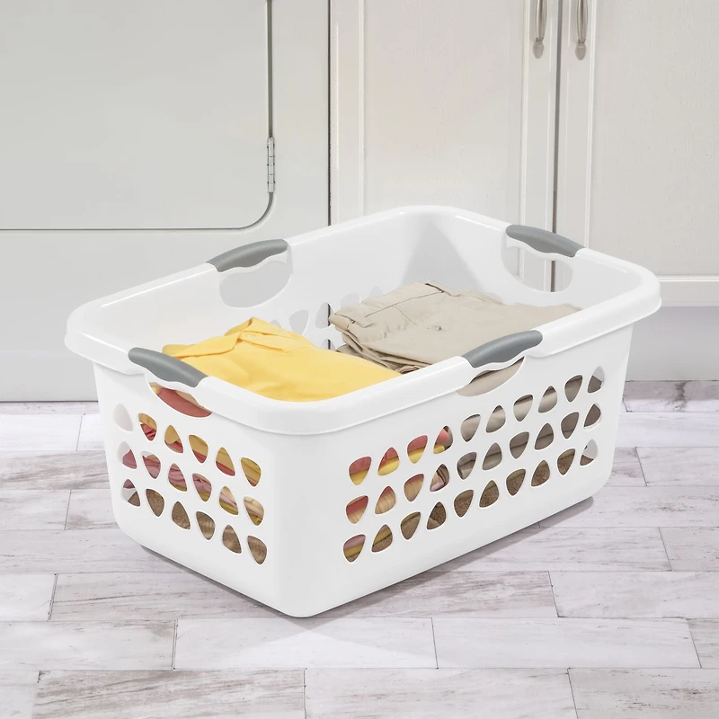 Panier à linge UltraMC de Sterilite de 71L- Blanc 71L