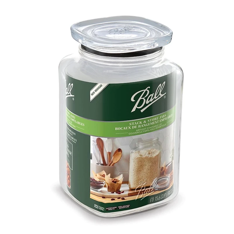 Ball Stack & Store Gallon Glass Storage Jar