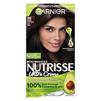 Garnier Nutrisse Ultra Crème, Permanent Hair Dye, Long-Lasting,1 unit, 100% Grey Coverage
