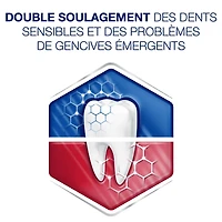 Dentifrice Sensodyne pour dents sensibles et saignement de gencives, dentifrice au fluorure, menthe, 75 mL Menthe, 75 mL