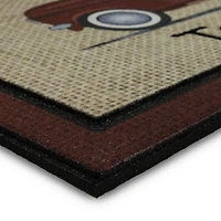 Mohawk Home Truck Home Sunflower 1' 6" X 2' 6" Polyester Door Mat