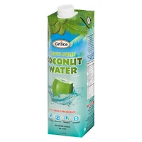 Grace 100% Pure Coconut Water, 1L Bottle