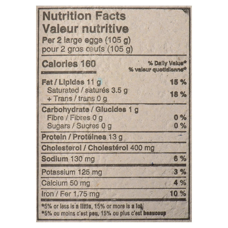 Countryside Farms Large White Eggs, 18 Count
