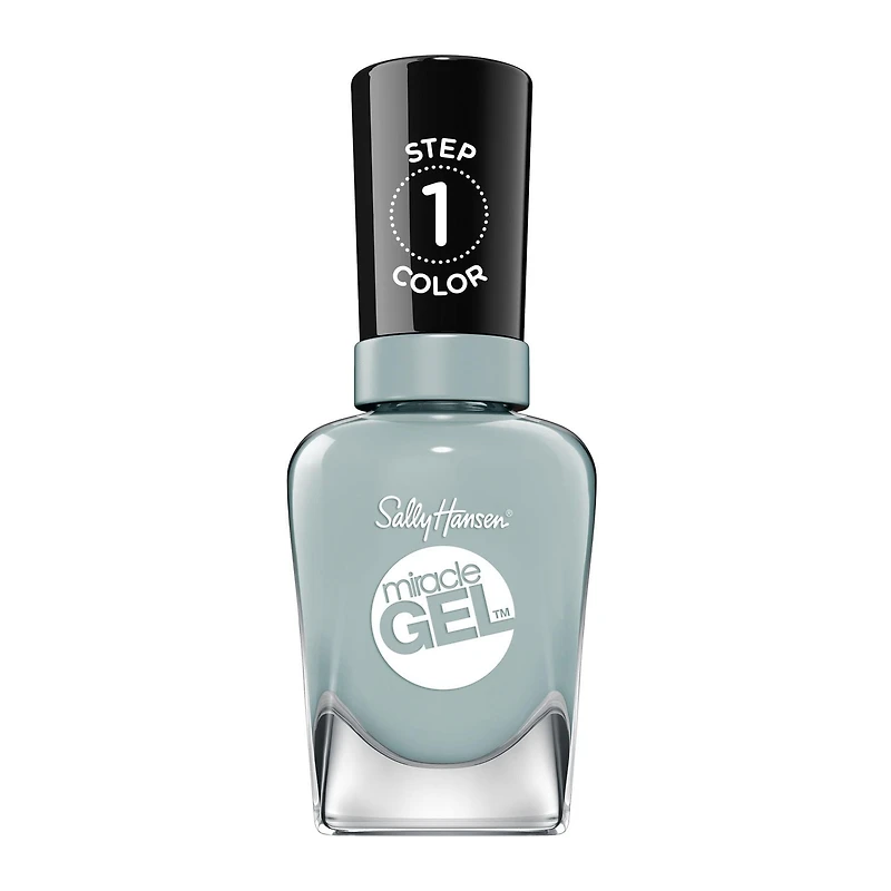 Sally Hansen Miracle Gel, vernis à ongles en gel, vernis à ongles résistant à l'écaillage, dure jusqu'à 8 jours Réussissez une manucure* qui dure jusqu’à 8 jours depuis le confort de votre domicile grâce au Sally Hansen Miracle Gel™. Notre vernis à ongles simili-gel 100 % végétalien vous donne des résultats de qualité professionnelle en 2 étapes simples (vernis + couche de finition)