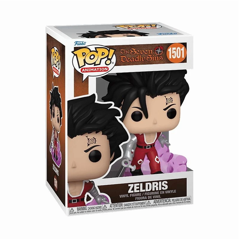 Funko Pop! Animation: The Seven Deadly Sins - Zeldris avec Sword Figurine En Vinyle