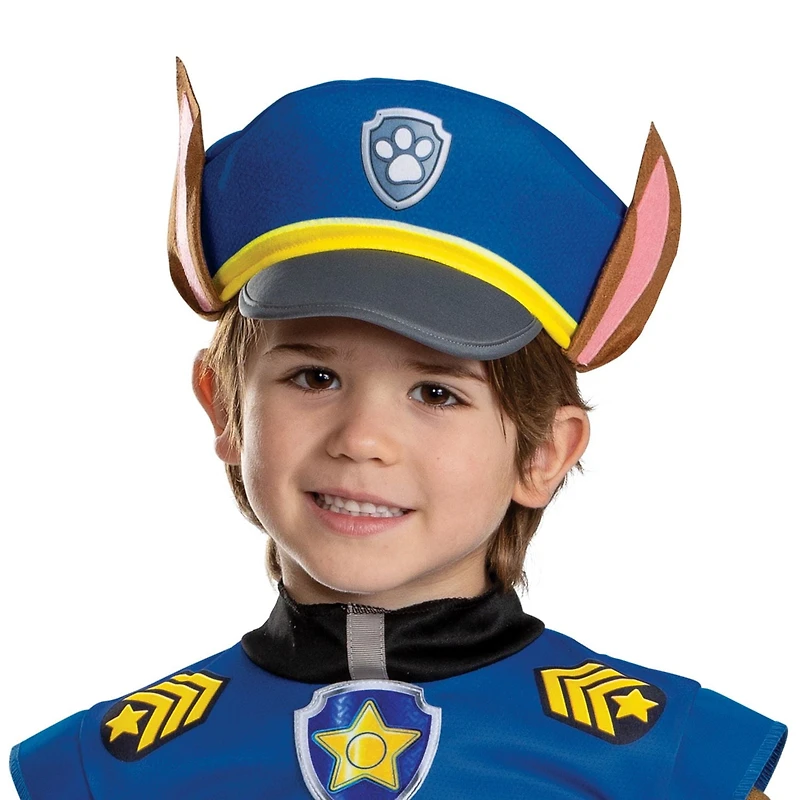 Tout-petits Paw Patrol Chase Costume classique Tailles M (3T-4T), S (6/7),