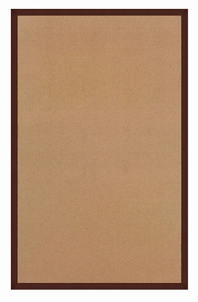 Tapis Athena liège et marron de 8 pi 9 po x 12 pi