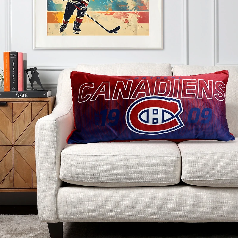 NHL Montreal Canadiens Game Time Body Pillow, 18" x 36"