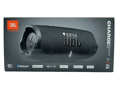 JBL Charge 5 Enceinte portable avec Wi-Fi et Bluetooth - Noir