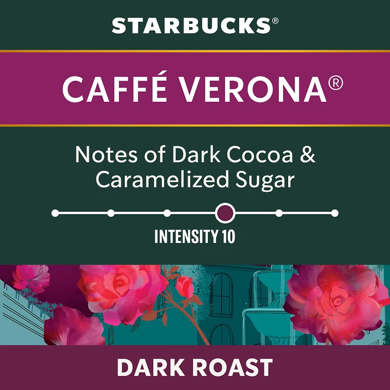 Starbucks Capsules Caffè Verona Pour Nespresso Vertuo 100 g
