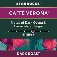 Starbucks Capsules Caffè Verona Pour Nespresso Vertuo 100 g