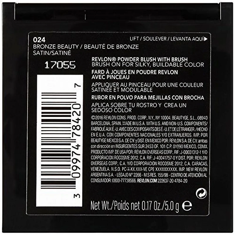 Revlon Powder Blush, Matte Finish, 004 Rosy Rendezvous, 5g
