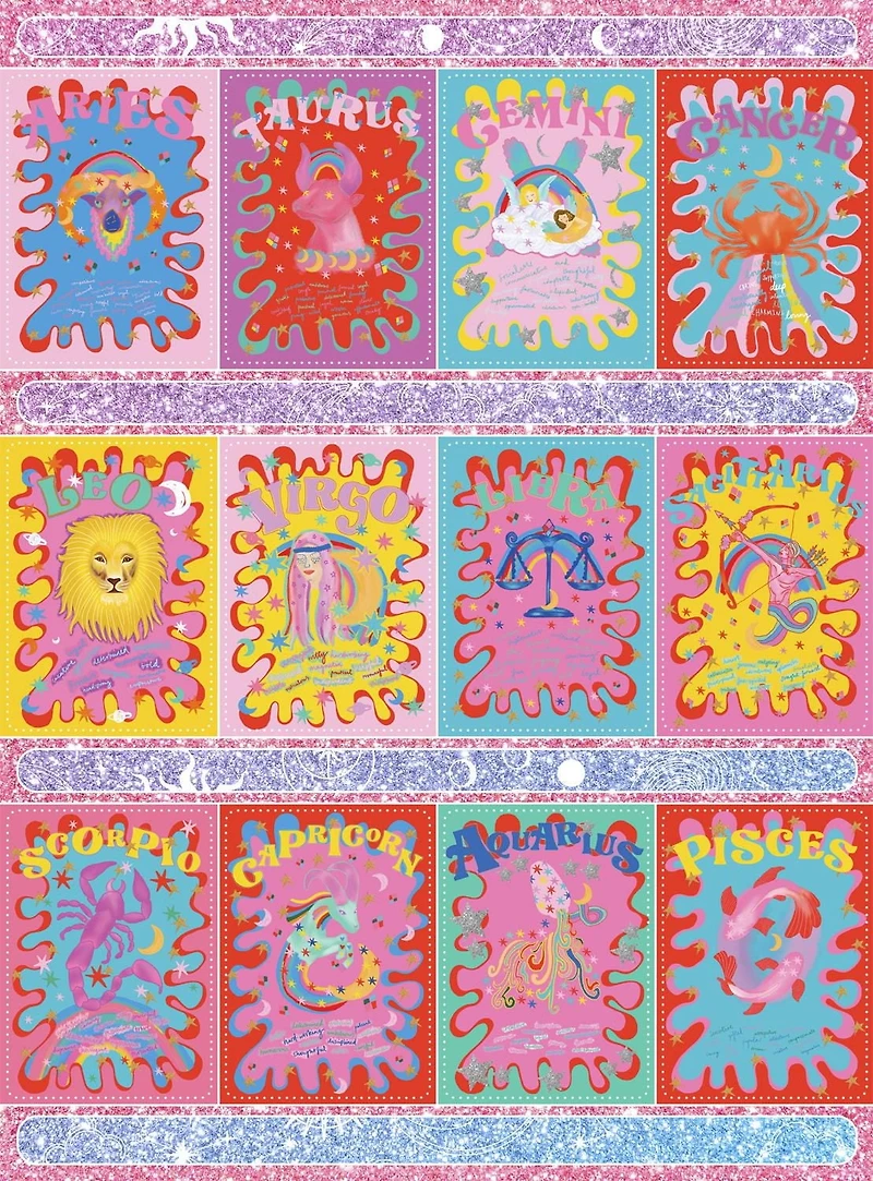 Buffalo Games – Contemporary Art series - Astrology Collage - 1000 Piece Jigsaw Puzzle