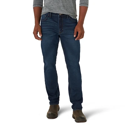 Wrangler Jean Régulière Fuselé Chaleur Monocouche Pour Homme