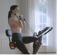 Echelon Flex Ultra Folding Upright and Recumbent Bike with LCD display and FREE 30-day trial of Echelon FitPass membership - Black