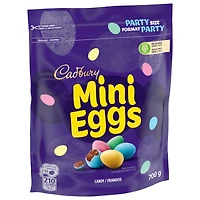 Cadbury Mini Eggs, Chocolatey Candy Eggs (Chocolate Candy Eggs), Party Size, Resealable bag, Prepared in Canada, 700 g